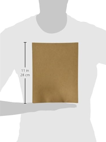 LUXPaper 8.5" x 11" Paper | Letter Size | Grocery Bag Brown | 70lb. Text | 50 Qty