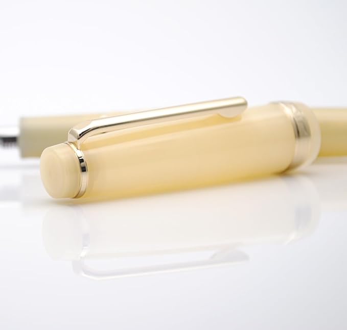 JINHAO 82 Fountain Pen (Tender Yellow,Fine Nib 0.5mm)