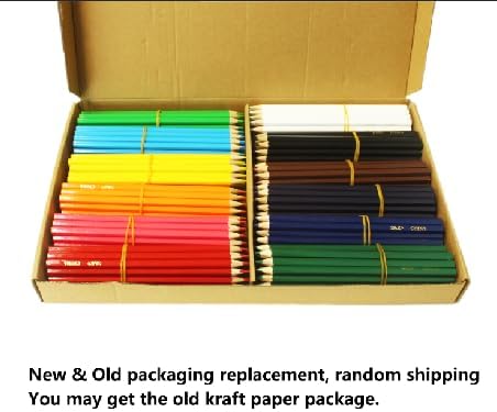 S & E TEACHER'S EDITION Colored Pencils 240Pcs,Coloring Pencils Set Drawing Pencils for Sketch, Woodcase Lead Pencils, Wooden Colored Pencils, Back to school Christmas Gifts