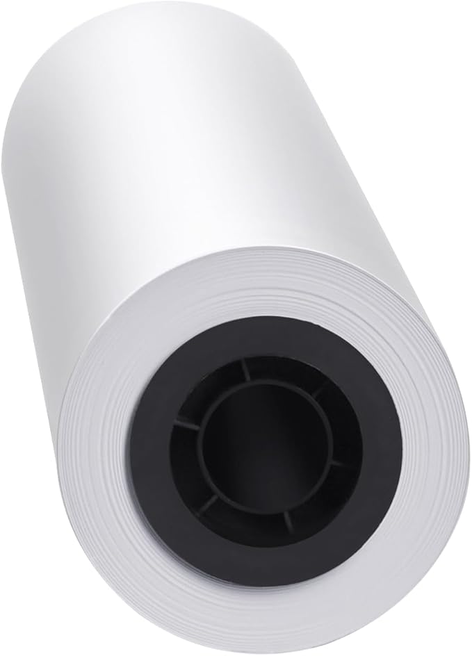 VEVOR 24 in x 150 ft Plotter Paper, 6 Rolls, 20 LB Bond, Architectural D/E, 2496 Sheets, White, Uncoated, Biodegradable, 94% Opacity, Ideal for CAD, Engineering, GIS Maps & Architectural Designs