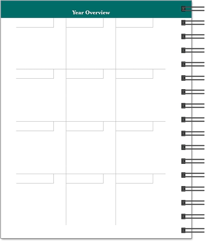 FranklinCovey - Undated Planner | Weekly - Wire-Bound Planner (7” x 8.5” X 1”)