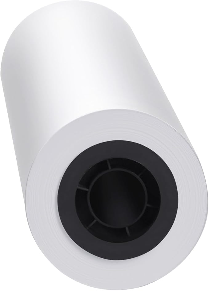 VEVOR Wide Format Paper, 24 in x 300 ft Plotter Roll, 2 Rolls CAD Bond Rolls with 2 in Core, 20 LB Bond Paper Rolls, Ideal for CAD Drawings, Engineering Plans, GIS Maps, and Architectural Designs