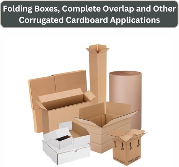 Klinch-Pak K-SWC7437-5/8, 5/8" Leg by 1-3/8" Roll Staples, 24,000 per Package, SWC7437 1M Series Staples, Ideal for Folding Boxes, Complete Overlap, Copper Color
