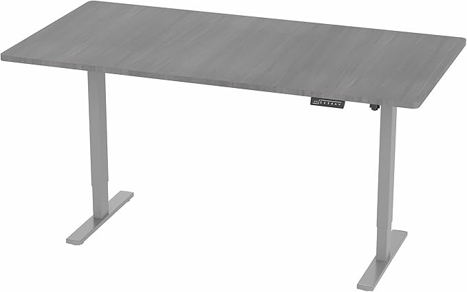 VIVO Electric 71 x 36 in Standing Desk, Memory Height Adjustment, 1B Series, Holds 220 lbs, Dark Gray Top Gray Frame, DESK-KIT-1G7G-36