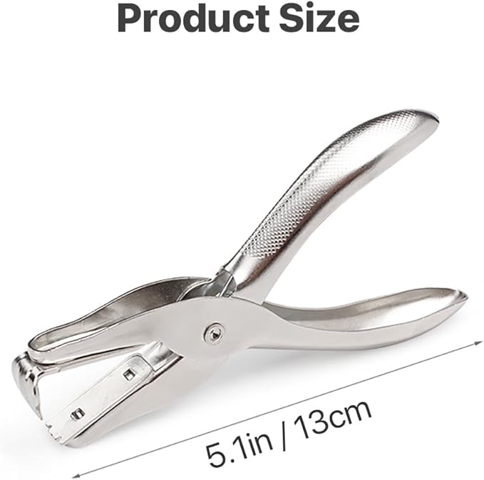 Heavy-Duty Stainless Steel Staple Remover - Long-Lasting, Easy Grip, and Smooth Removal for School Office Home Use