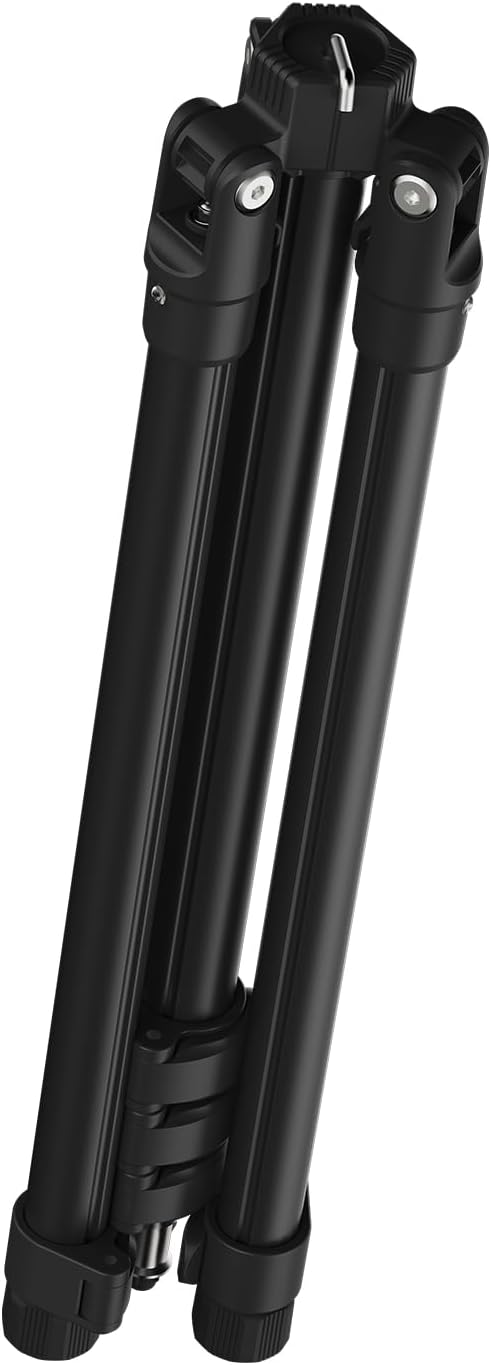ULANZI Black Aluminum Light Stand, 6.32ft Extendable Tripod for Strobe Lights, Webcams, Cameras & Softboxes