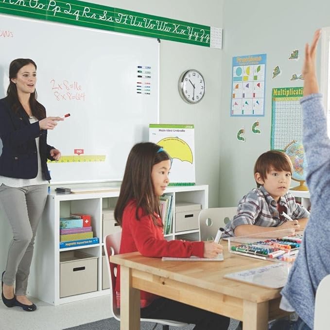 Small White Board, 11 x 14 Dry Erase Board, 2 Small White Boards Dry Erase, Double Sided Whiteboard, Lapboard for Kids, Office and Classroom