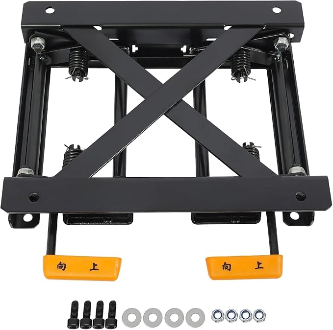 DEIGEHJRE Car Seats Height Adjuster Holder, Seat Lifting Base Car Seat Lift Rack (H:2.76-5.12in), 14.37in Seat Lifting Base for Rvs, Commercial Vehicles, Vans, Construction Vehicles.