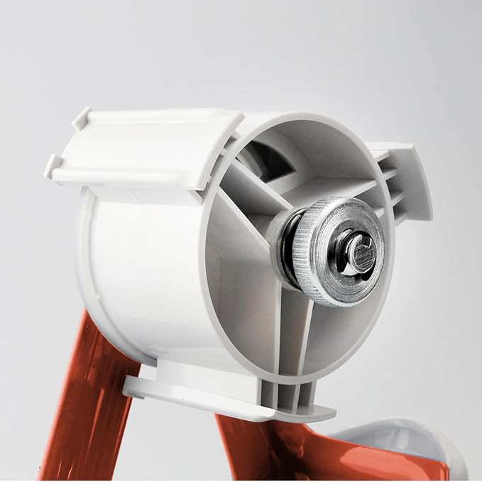 TAPEWELL Heavy Duty Metal Frame 3 Inch Wide Packing Tape Dispenser Gun with Special Ergonomic Handle, 3" Core, Premium Tempered Steel Blade