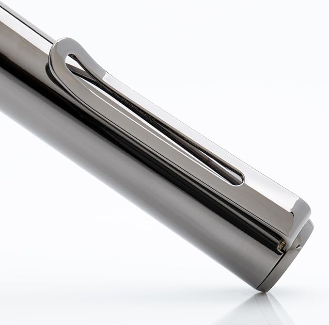 Monteverde USA Ritma Fountain Pen in Black – Medium Nib Balanced JoWo Stainless Steel Refillable Ink Cartridge/Converter – Perfect for Professionals & Writing Enthusiasts