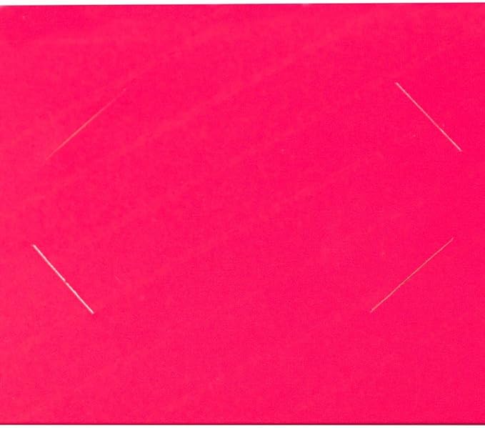 JAM PAPER Laminated Two Pocket Glossy Folders - Fuchsia Hot Pink - 3/Pack
