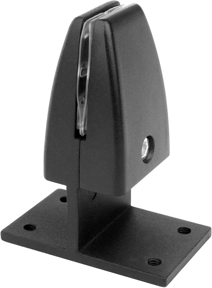 YIDU69Q 8 Pcs Sneeze Guard Support Clamp, Adjustable Office Desk Divider Clip, Black, Aluminum