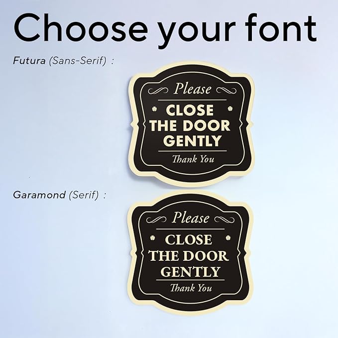 Custom Decorative Outdoor Metal Sign, Personalized Aluminum Driveway Sign - Waterproof, Made in USA - Design 3 Black Charcoal 8x8 In