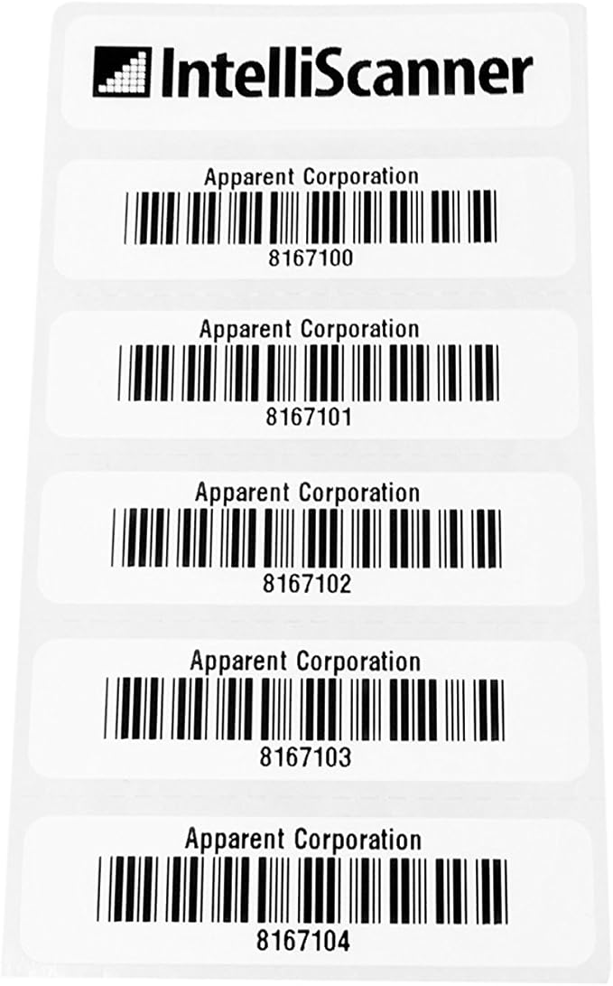 IntelliScanner Asset Tags (Roll of 500 - Customized)