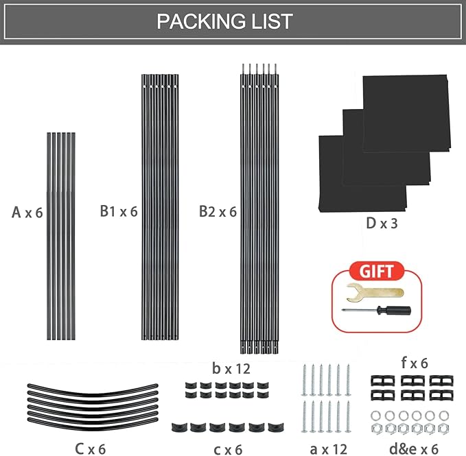 MAYOLIAH Partition Room Dividers 3 Panel Folding Privacy Screens 6 Ft Tall Portable Office Walls Dividers for Room Separator 102"x20"x71", Black