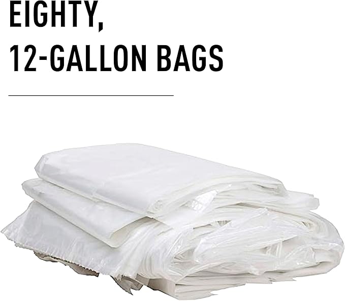 IDEAL Maintenance Bundle: AC0901H Gusseted Shredder Bags 40x14x48 Case 80 56-Gallon + High-Cling Lubricating Oil 6 Quart Bottles IDEACCED21/6H Compatible 2604, 3105, 4001 4003 4005, 4108