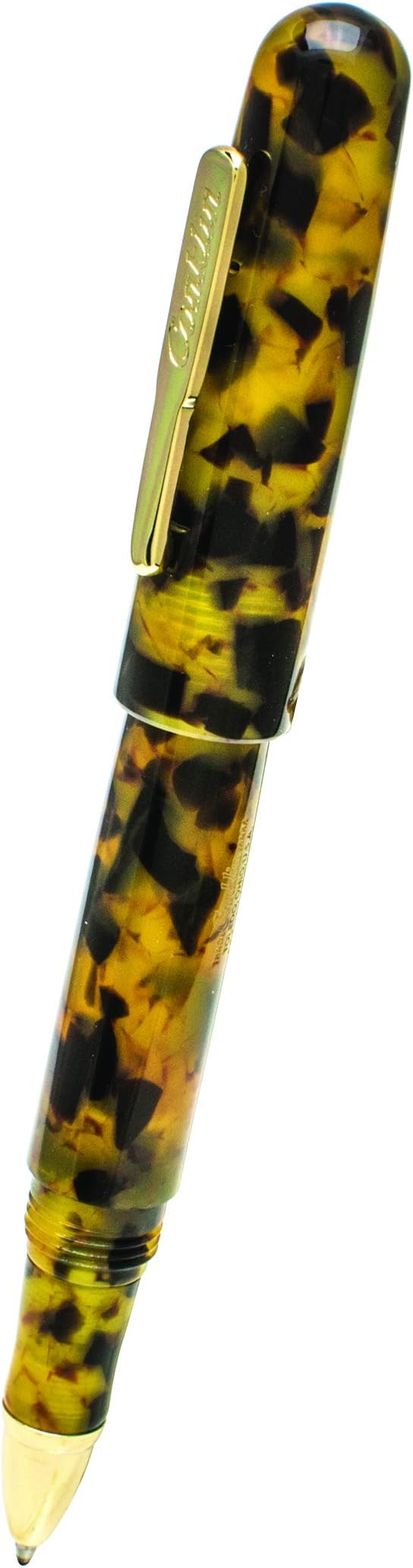 Conklin All American Fountain Pen in Tortoiseshell – Omniflex Nib, Vintage Design & Superior Craftsmanship – Ideal Gift for Pen Enthusiasts & Collectors