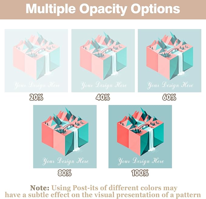 Personalized Sticky Notes Bulk 3-500 Pack – 3"x3" Custom Notepads Promotional Items with Your Logo Text 50 Sheets/Pads, Funny Post it Notes, Stationery Note Gifts for Office Business School Students