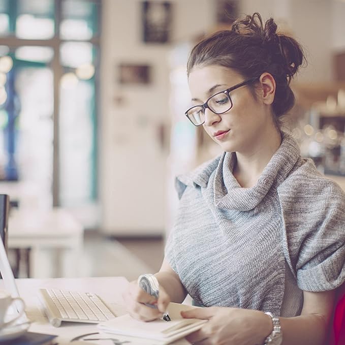 Auroray 36 Count Correction Tape with Protective Cap, 1/5 X 472 Inch Correction Tape Roller Easy to Use Applicator for Instant Corrections School Office Supplies