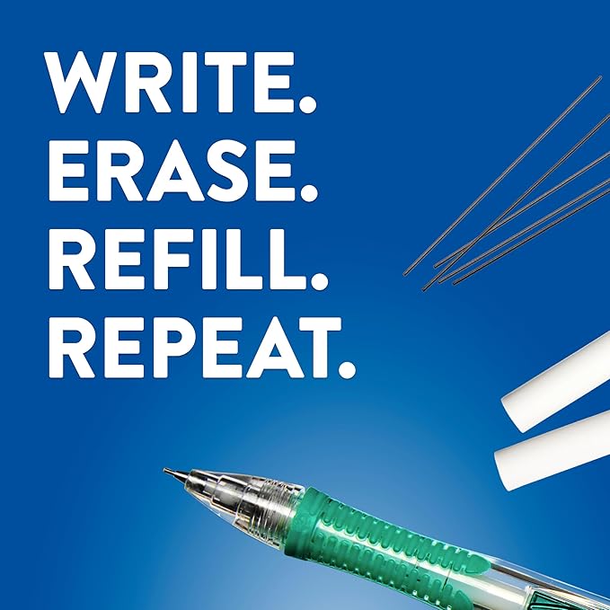 Paper Mate Clearpoint Mechanical Pencils, 0.7mm HB #2 Pencil Lead, 2 Pencils, Assorted Fashion Barrel Colors, 10 Count - Back to School Essentials, Note-Taking, Teacher Supplies