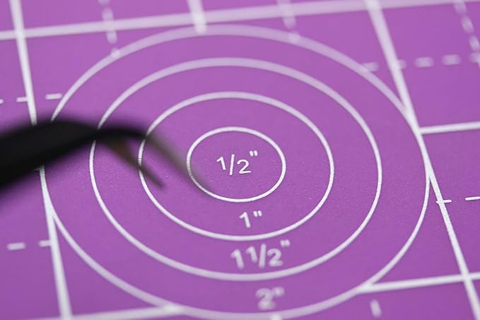 KC GLOBAL A3 (19"x13") Professional Grade Self-Healing Cutting Mat (Purple) - Odor-Free, Double-Sided, Eco-Friendly, Non-Slip, Premium Desk mat for DIY, Crafting, Model Building,and Art Projects