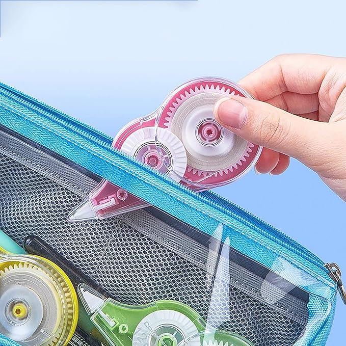 Nicunom 36 Pack White Correction Tape, 39 Feet Correction Tapes Easy To Use Applicator for Instant Corrections School Office Supplies, Colorful