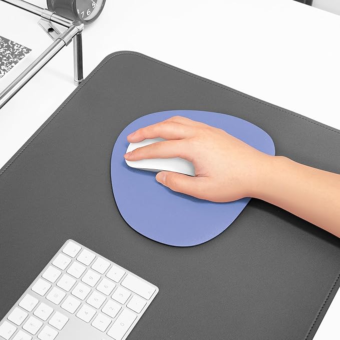 GREEDY FARMERS Mouse pad, Non-Slip Washable Waterproof Computer Mouse pad (Smurf Blue)