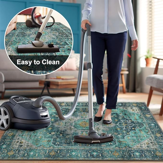 Anidaroel 48"x60" Chair Mat for Hardwood Floor/Tile Floor, Desk Chair Mats for Hard Floors, Under Desk Rug Protector for Rolling Chair, Computer Gaming Chair Mat, Low Pile Carpet Floor Mat