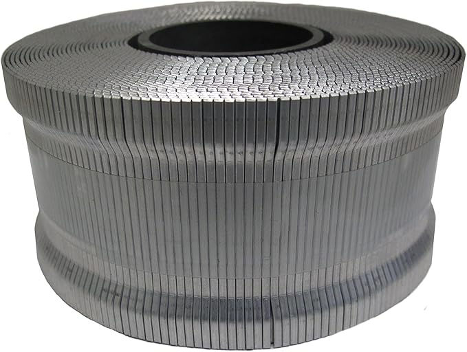 Klinch-Pak K-SWC7437-5/8, 5/8" Leg by 1-3/8" Roll Staples, 24,000 per Package, 6 coils x 4000 per Coil, SWC7437 Series Staples, Ideal for Folding Boxes, Complete Overlap, Copper Color