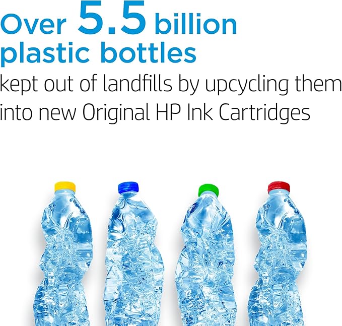 HP 63 Black, Tri-Color Ink Cartridge Printers (2-Pack), Works with DeskJet 1112, 2130, 3630 Series; Envy 4510, 4520; OfficeJet 3830, 4650, 5200, Eligible for Instant Ink, L0R46AN