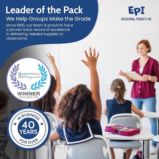 EPI Spiral Notebook | 5 Subject - Wide Ruled - 180 Sheets, Durable Spiral Binding | 10.5 x 8 in | Classroom Supplies | School, Office, Note Taking, Journaling - 3 Pack