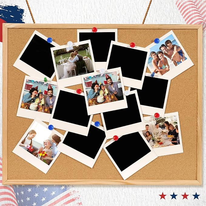 WILLBOND 500 Pack Map Push Pins Map Tacks Small Round Head Push Pins Thumb Tacks for Travel Picture Photo Bulletin Board Wall DIY Craft School Office Home(Red, Dark Blue, White,1/6 Inch)
