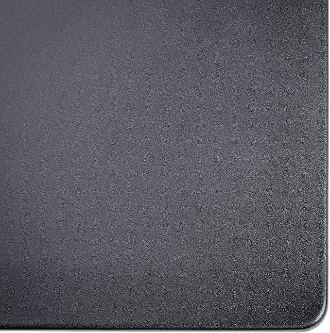 Black Leather 30" x 12.5" Keyboard/Mouse Desk Mat