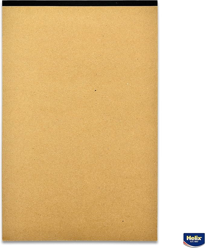 Helix - Bond Paper Pad - 1 Inch Equals 4x4 Grid - 11 Inch x 17 Inch - 50 Sheet Pad - Acid-Free - Drafting, Art, Sketching and Tracing
