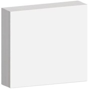 Reskid White Cardstock Thick Paper - Blank Heavy Weight 110 lb Cover Card Stock - 100 Pack (12x12, Inches)