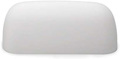 Newrays Glass Bankers Lamp Shade Cover Replacement,L8.85 W5.11 (Matte White)