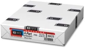 Limited Papers (TM), Carbonless Sheets, Superior, Pre Collated, Multi part, Bond Finish. (4 Part Straight 8.5 x 11, White/Canary/Pink/Gold (5925), 1 Ream)