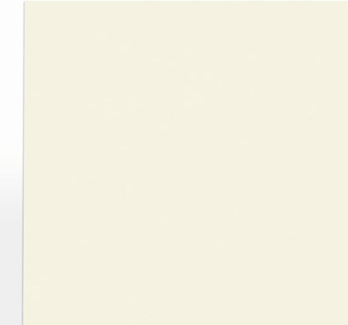 LUXPaper 8.5" x 11" Classic Crest Paper | Letter Size | Baronial Ivory | 24lb. Text | 50 Qty