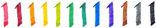 Speedball 2882 Elegant Writer 6 Medium Calligraphy Markers Set, Assorted Colors
