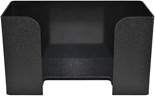 BankSupplies Deposit Ticket Holder | 10W x 4D x 6H | Black Textured, Molded Plastic | Check & Voucher Sorter | Desk Organizer for Deposit Slips, Receipts, Forms, Tickets
