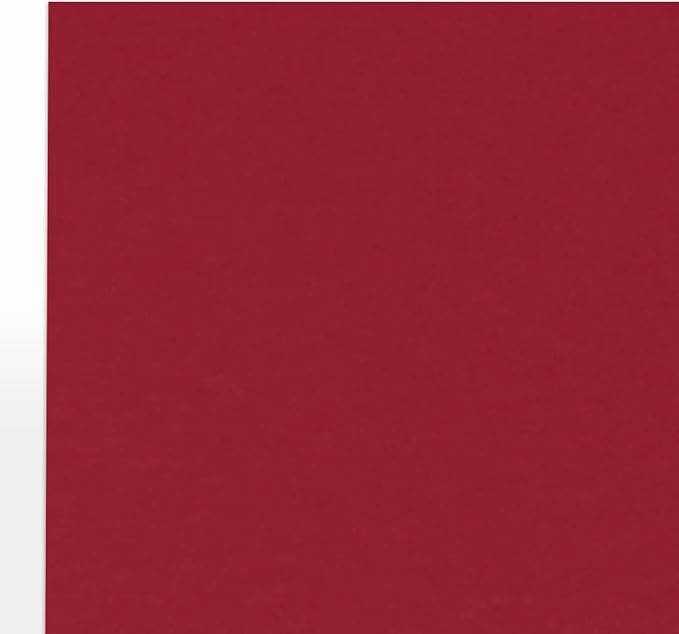 LUXPaper 8.5" x 11" Paper | Letter Size | Garnet Red | 80lb. Text | 50 Qty