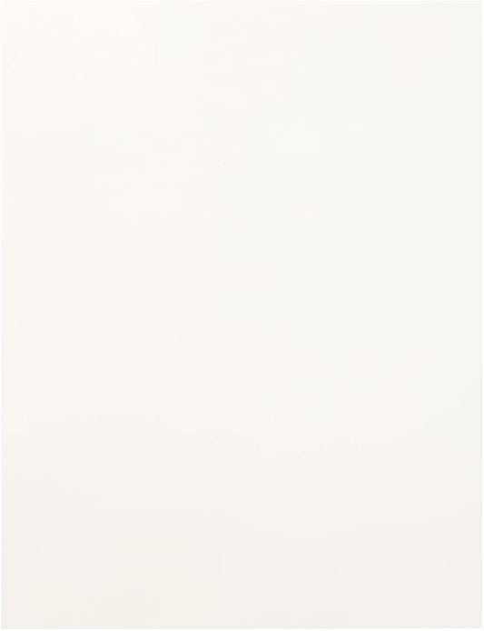 JAM PAPER Strathmore 24lb Paper - 90 gsm - 8.5 x 11 - Natural White Wove - 100 Sheets/Pack