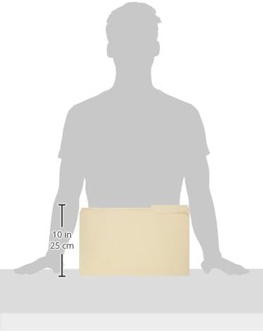Pendaflex Manila Fastener Folders, Legal Size, 1 Fastener, 1/3 Cut, 50/BX (FM310EE)