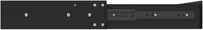 QiaoYoubang 2U Server Cabinet Case 19 Inch Rack Mount Lockable Drawer with Key, 12.6 Inch Depth (2U)