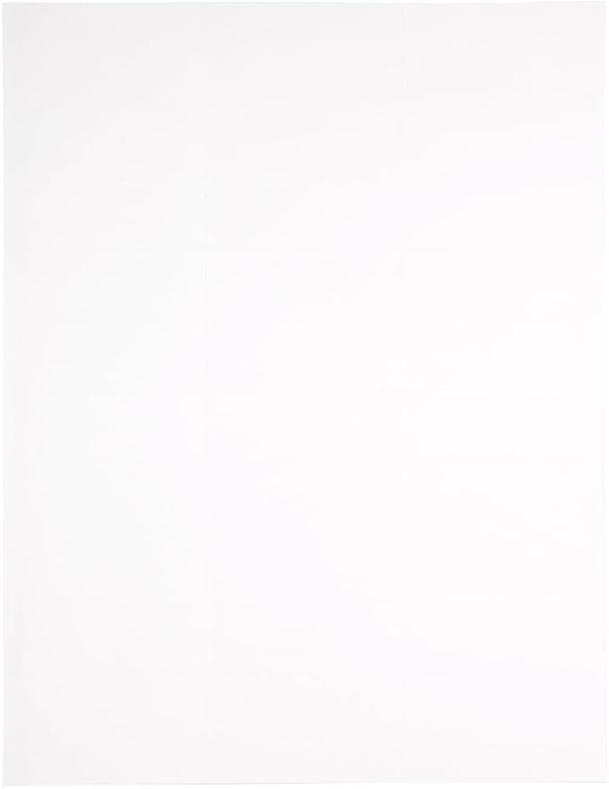 JAM PAPER Return Address Labels - Standard Mailing - 1 x 2 5/8 - White - 120 Shipping Labels/Pack
