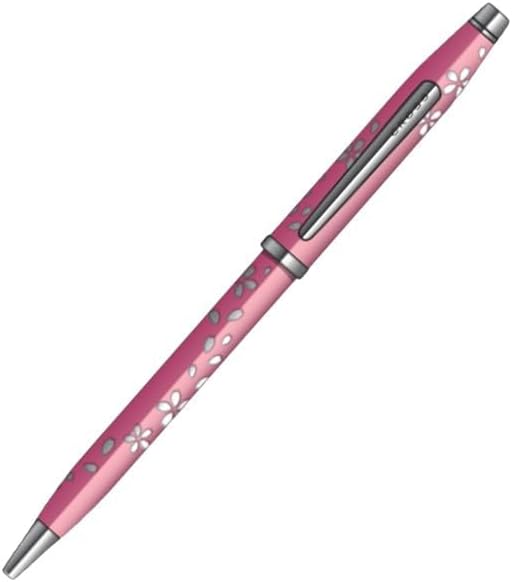 CROSS AT0082-162 Oily Ballpoint Pen, Oil Based, Sakura Collection, Century II, DAYLIGHT Pink, Limited Edition