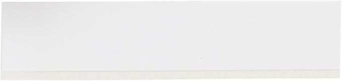 Brady Authentic (M21-375-595-WT) All-Weather Vinyl Label for Indoor/Outdoor ID, Lab and Equipment Labeling, Black on White- For M210, M210-LAB, M211, BMP21-PLUS and BMP21-LAB Printers, .375" 21' L