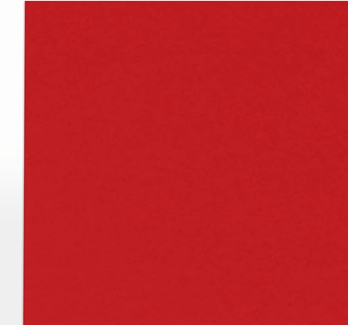 LUXPaper 8.5" x 11" Paper | Letter Size | Ruby Red | 80lb. Text | 50 Qty