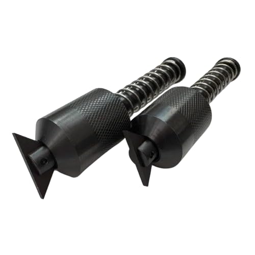 NEXFR Push Pins - Two Hole Pins Flange Pins, Black (Small)
