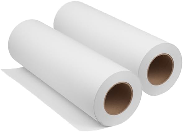 36'' x 300' Engineering/Wide Format/Plotter Paper - 20# Uncoated 96 Bright White (2’’ Core) CAD Paper Rolls For Architects, Blue Prints Engineers, Architects etc - Box of 2 Rolls